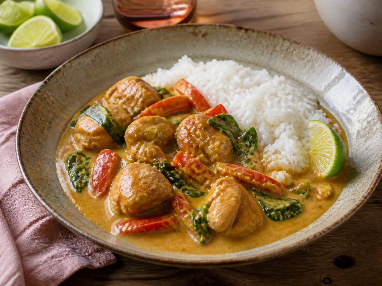 Coconut Lime Chicken Curry