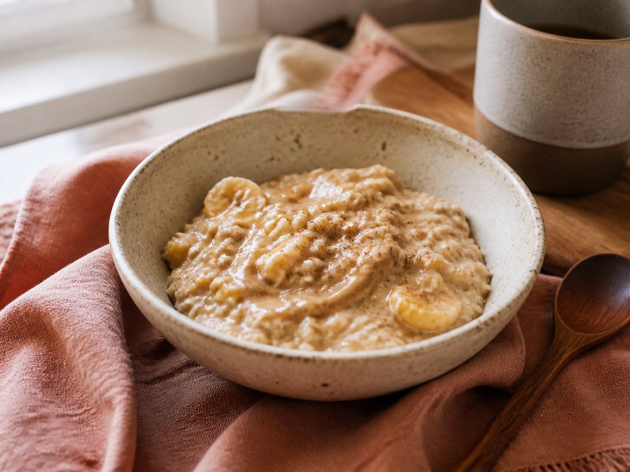 Creamy Banana Sunflower Oats