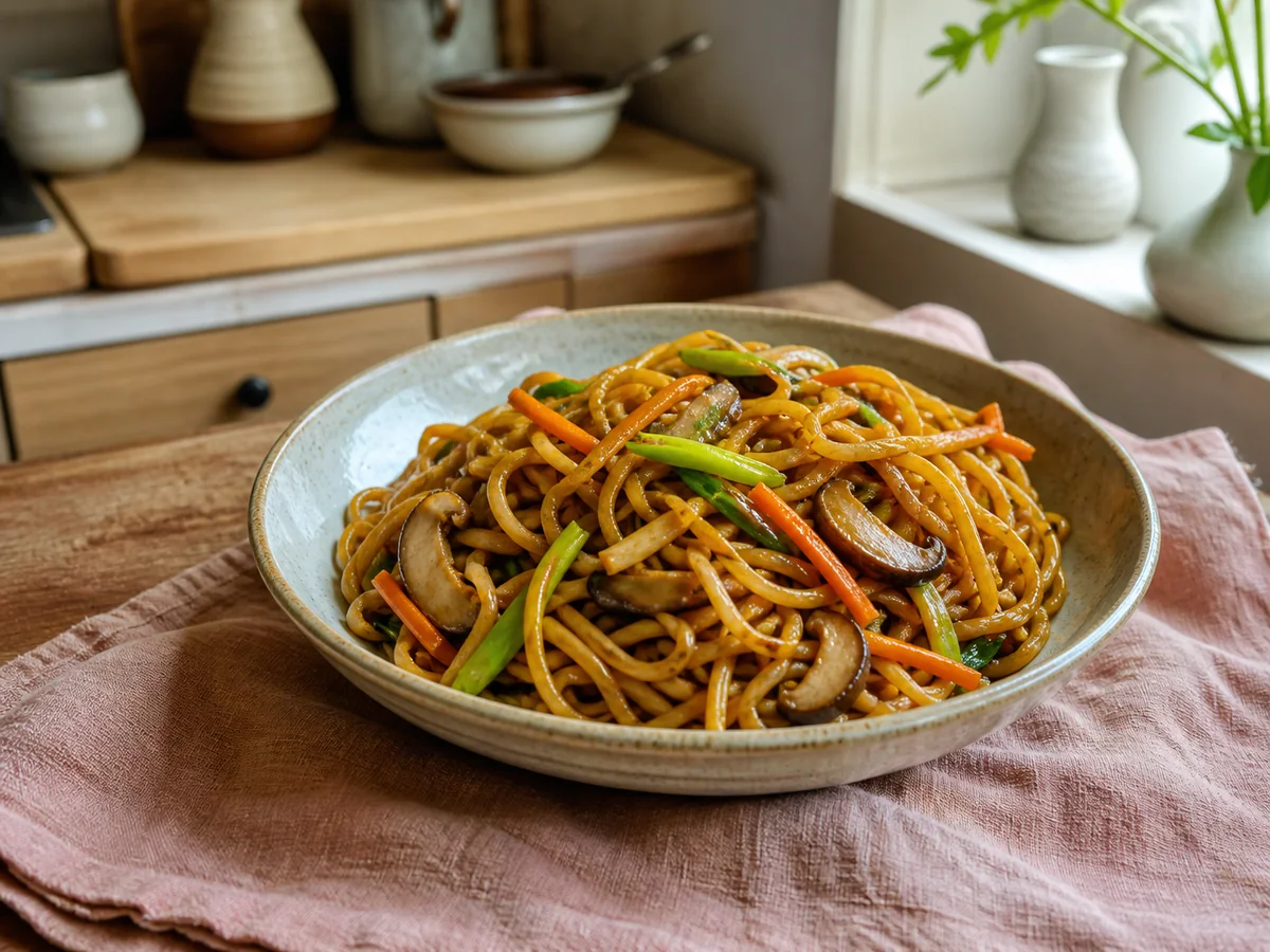 15 Minute Asian Noodles