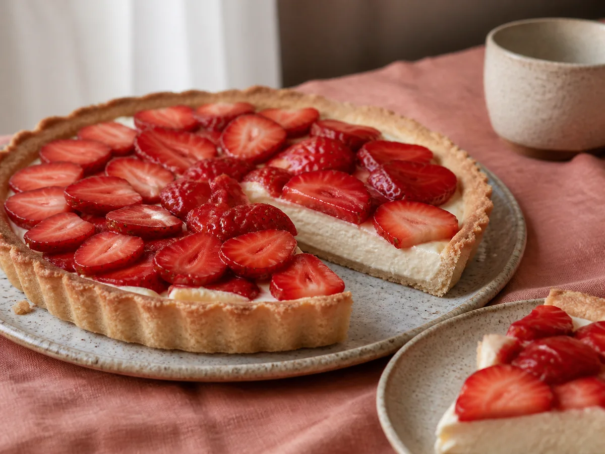1970's French Strawberry Pie