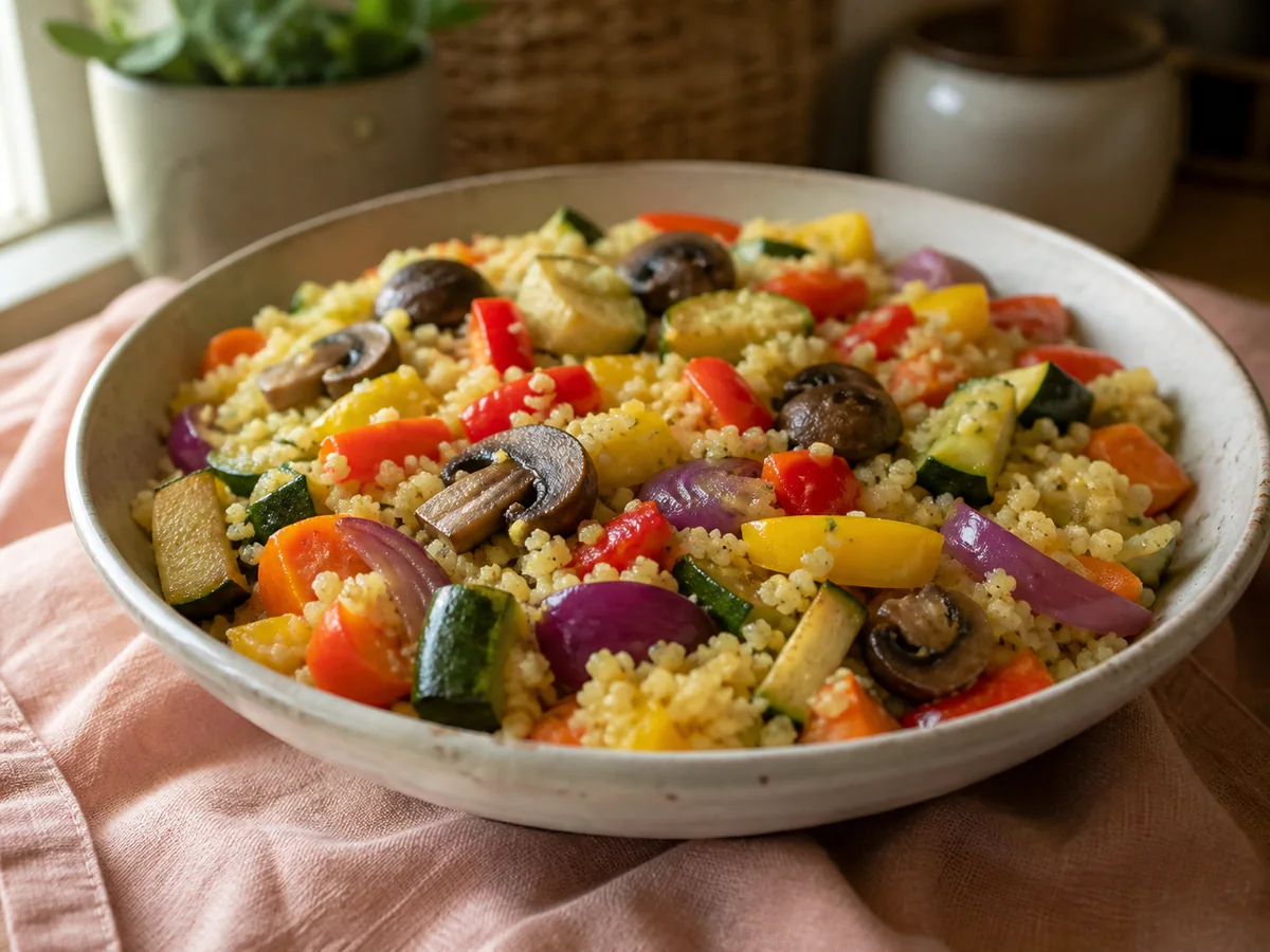 25-Minute Tunisian Vegetable Couscous