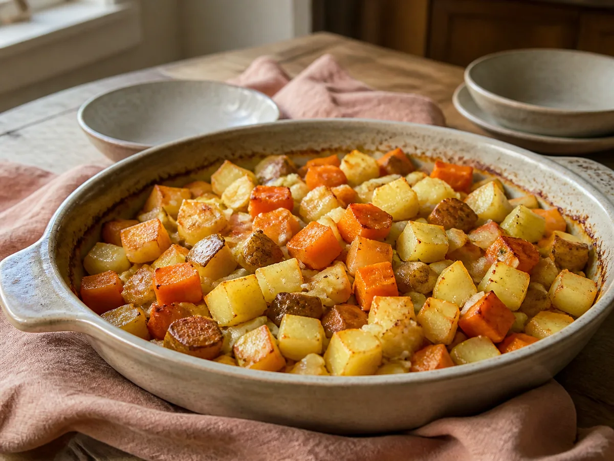 3-Potato Skillet Bake