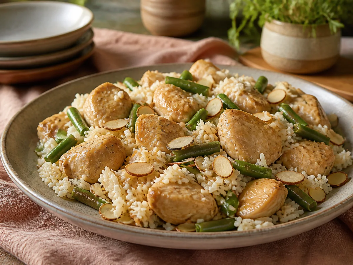 30 Minute Almond Chicken by Minute® Rice