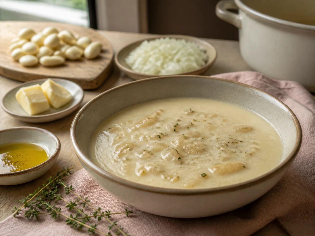 44-clove garlic soup