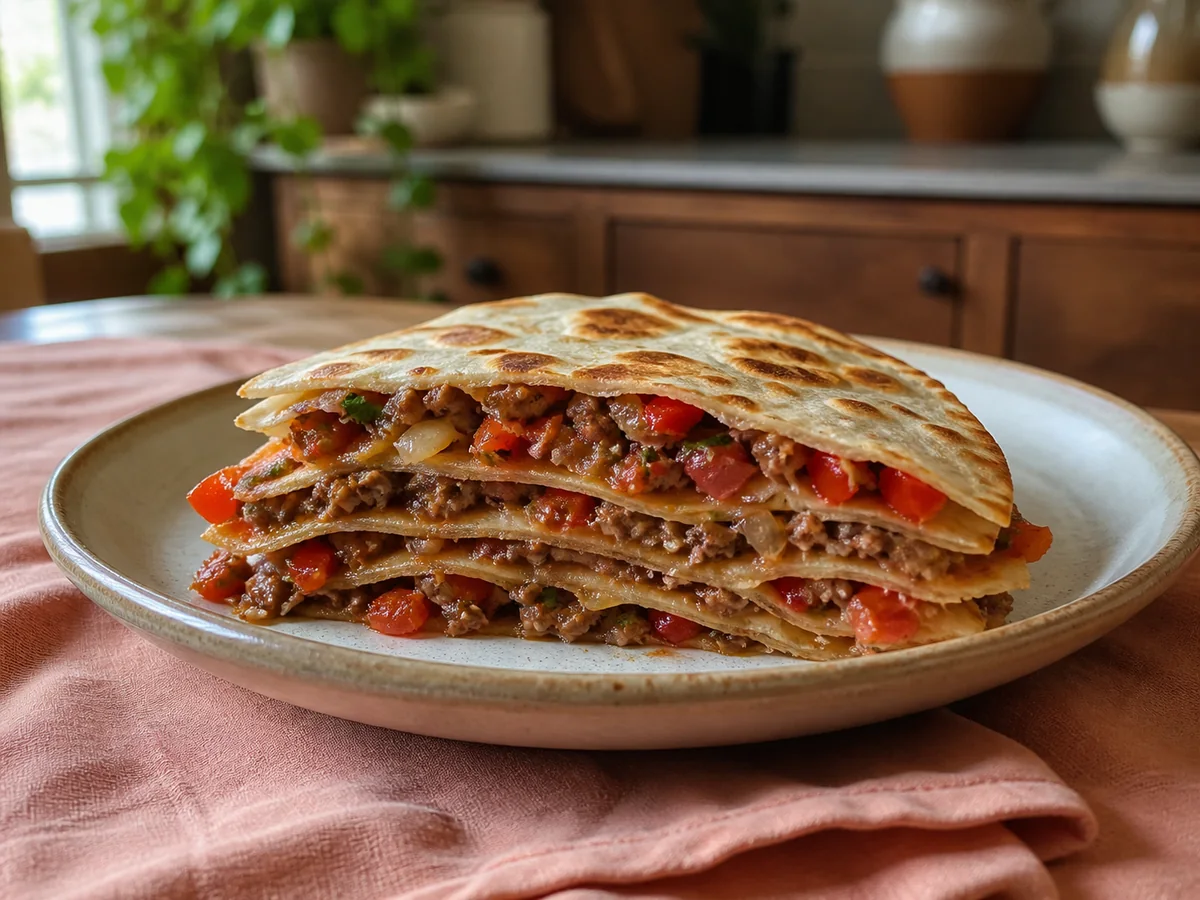 6-Layer Quesadillas