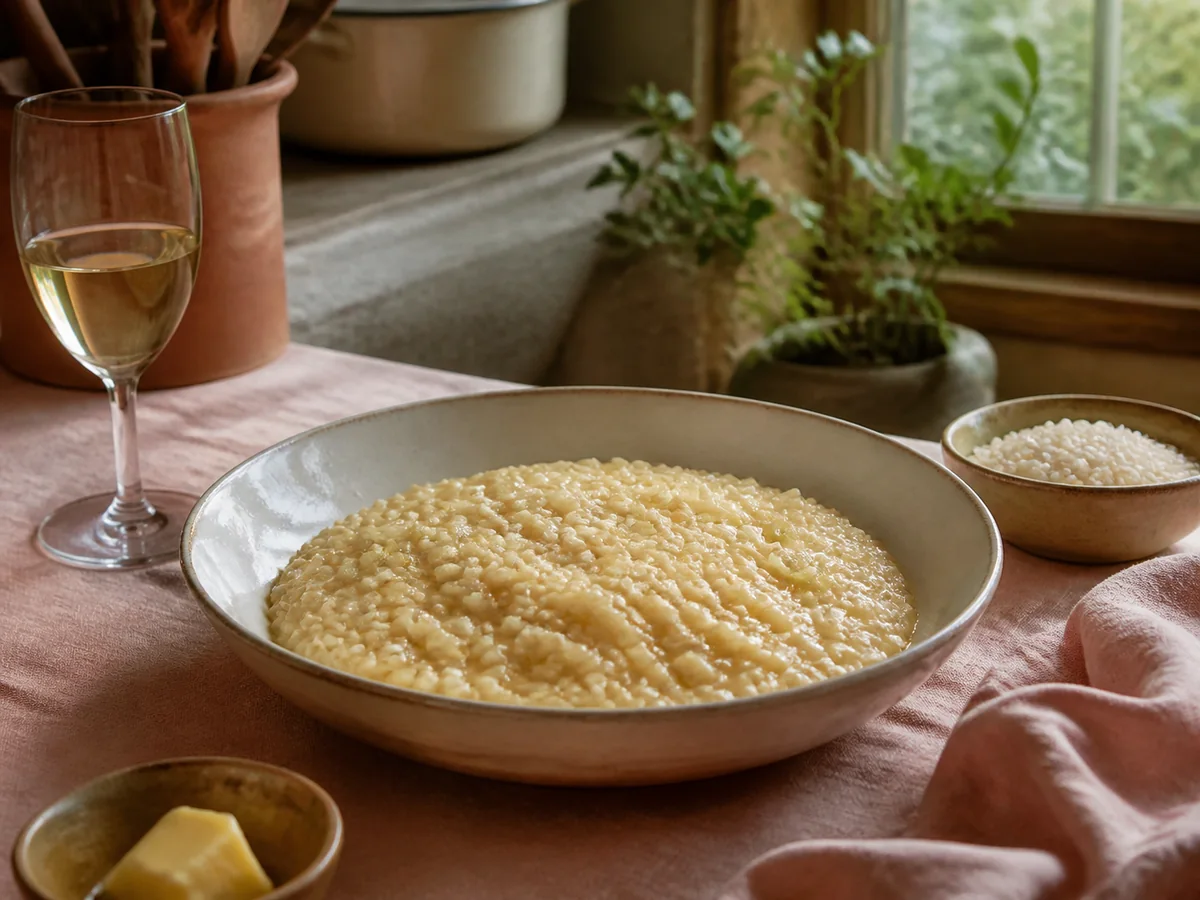 A basic risotto recipe
