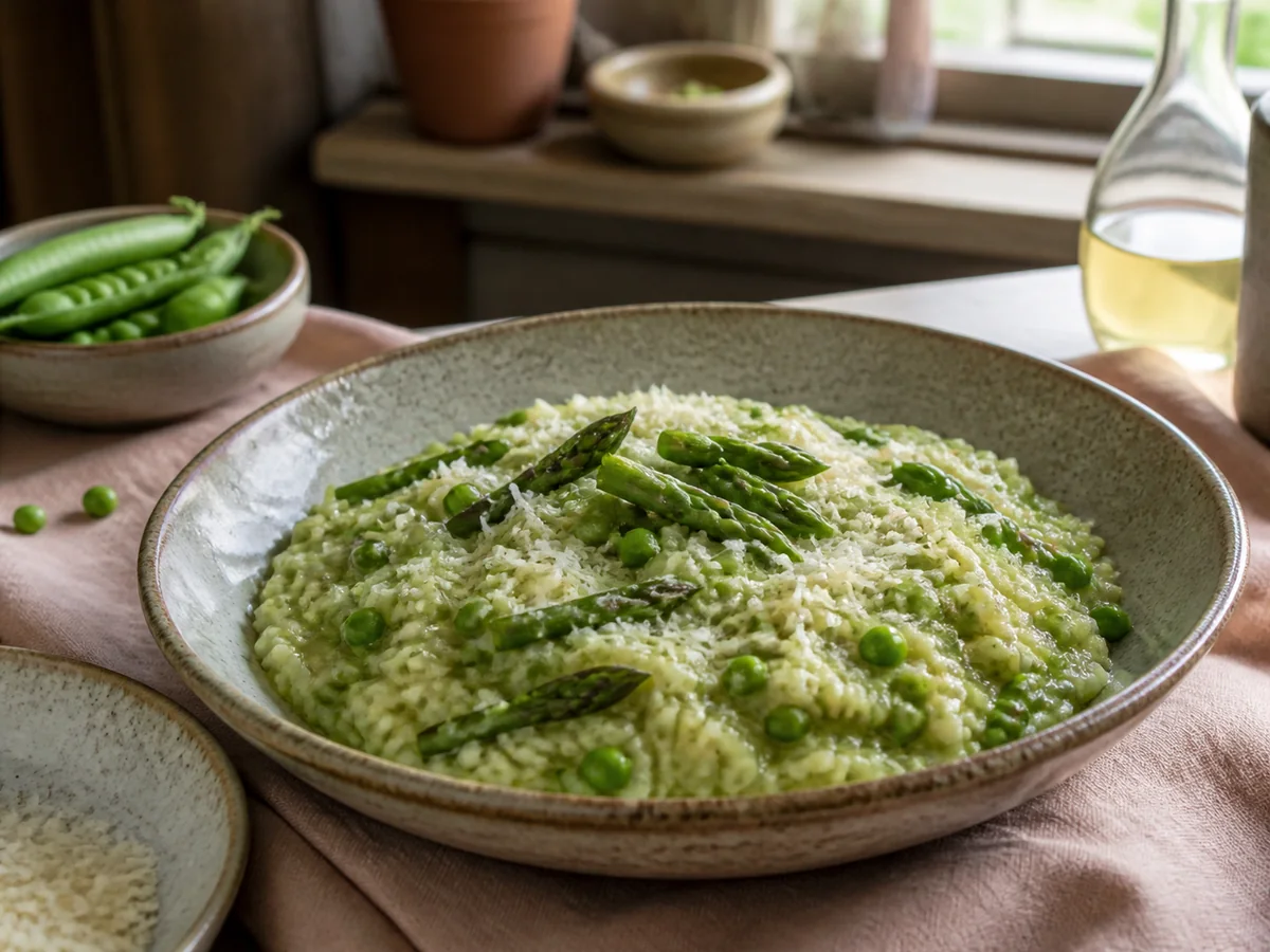 A risotto for early summer