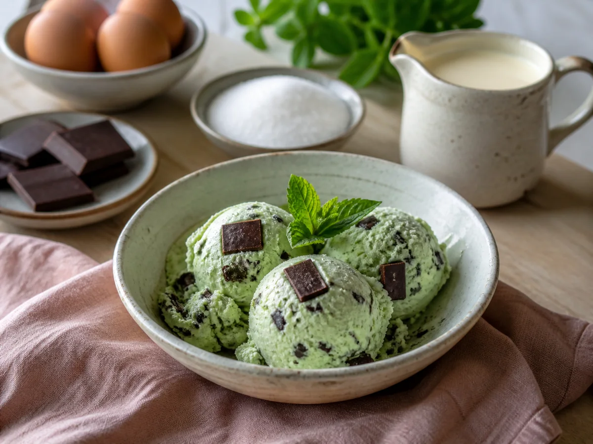 After Eight Mint Ice Cream