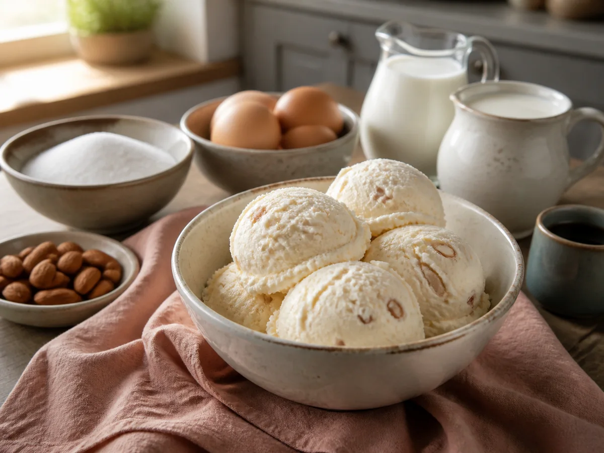 Almond Delight Ice Cream