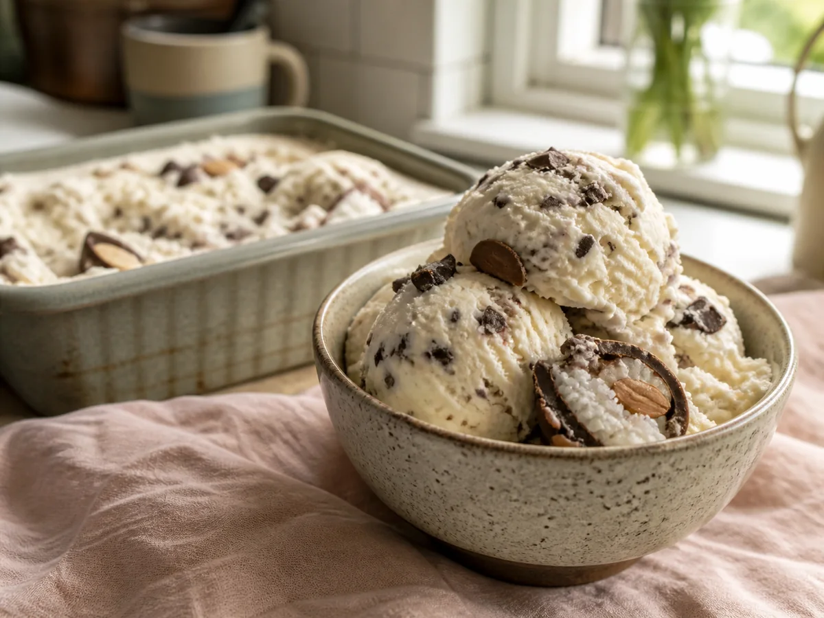 Almond Joy Chocolate & Coconut Ice Cream Recipe
