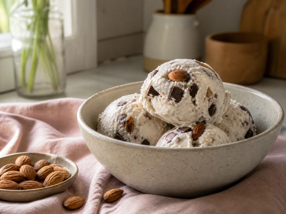 Almond Joy {Coconut} Ice Cream