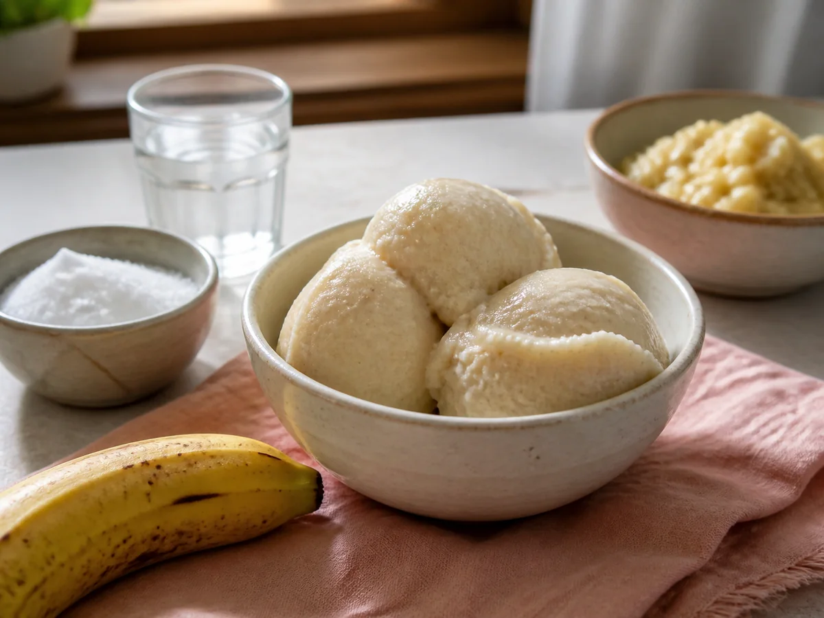 Amazing Banana Sorbet