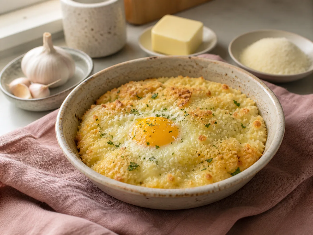 Amy's Garlic Egg Chicken