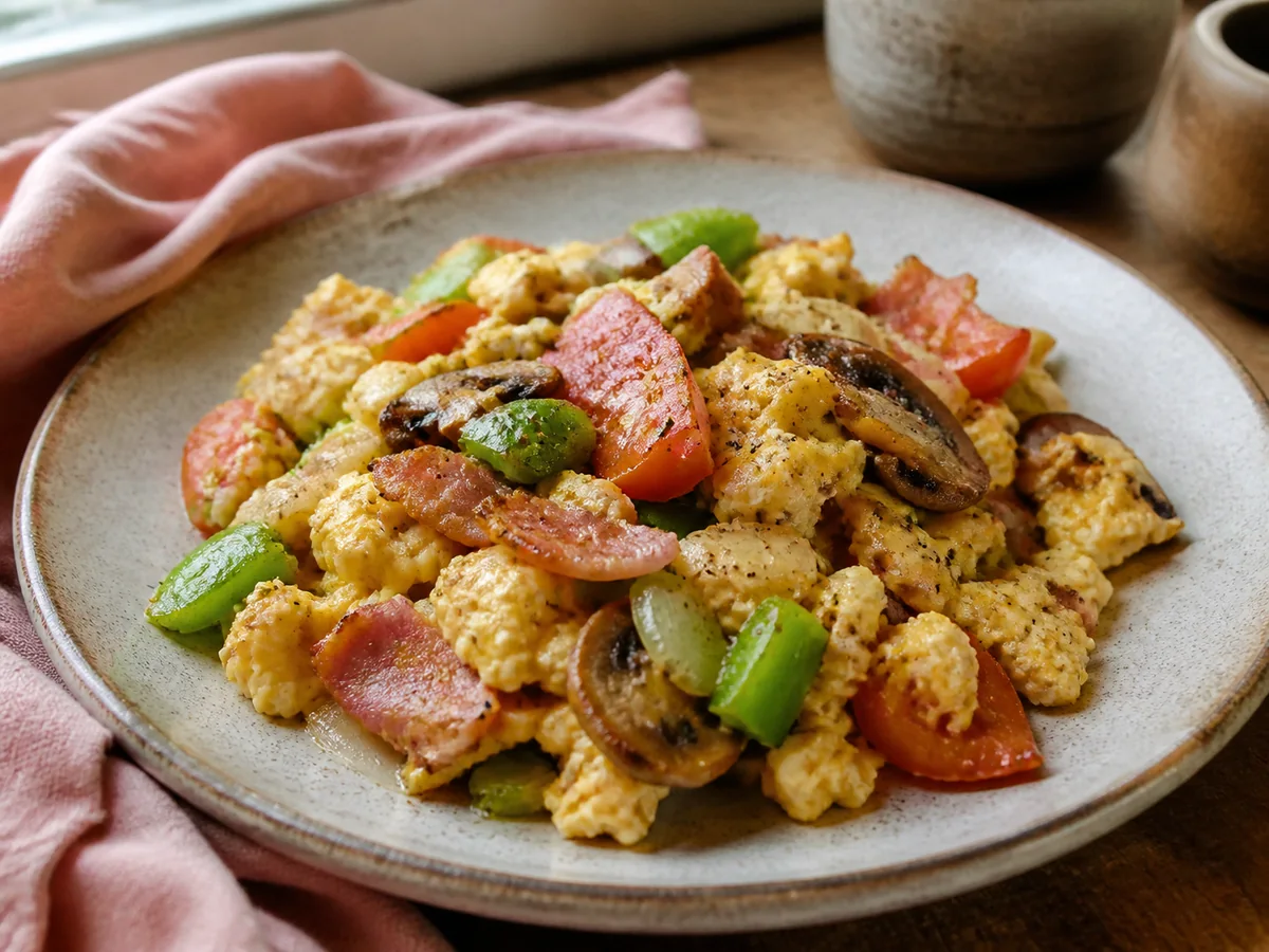 Aussie Breakfast Egg Mess