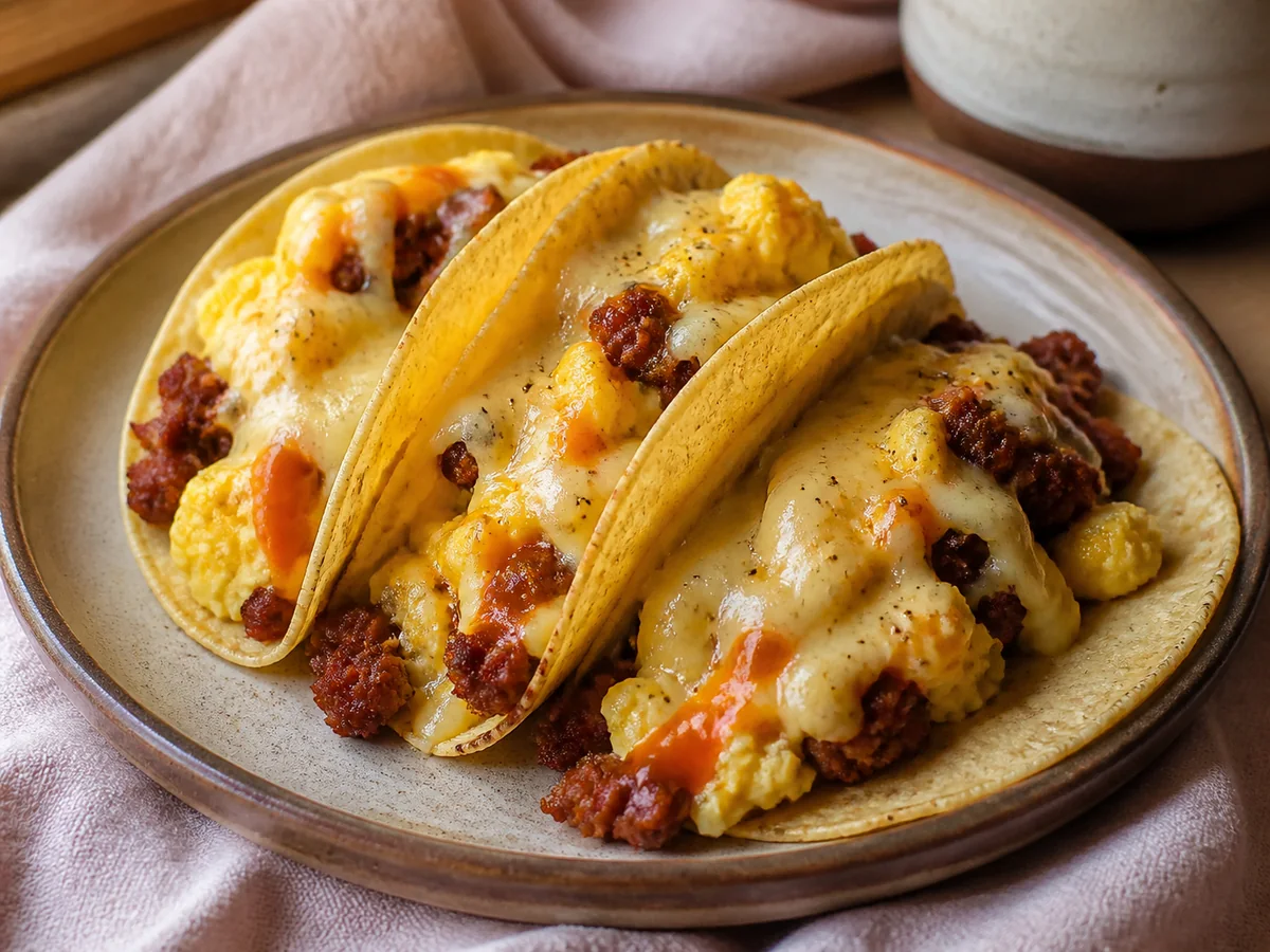Authentic Mexican Breakfast Tacos