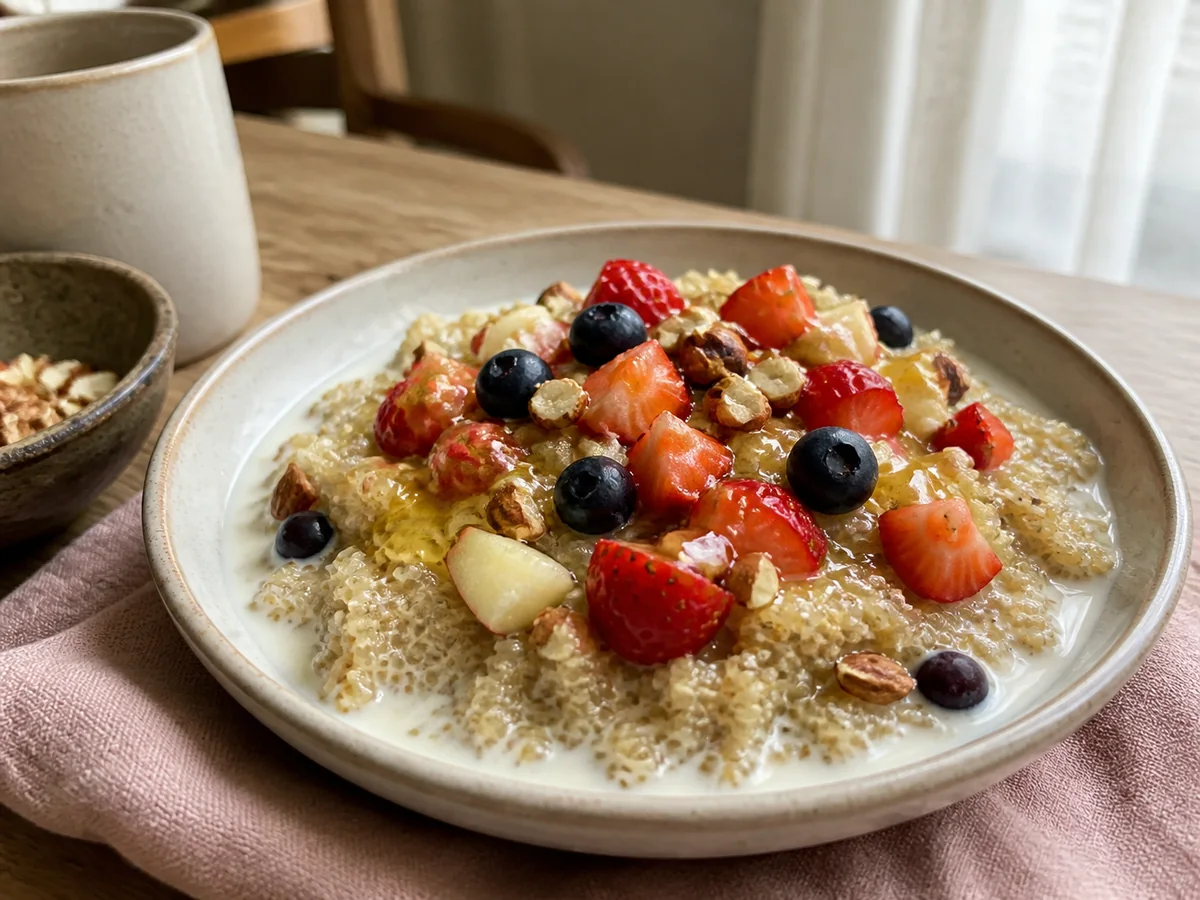 Basic Breakfast Quinoa Recipe