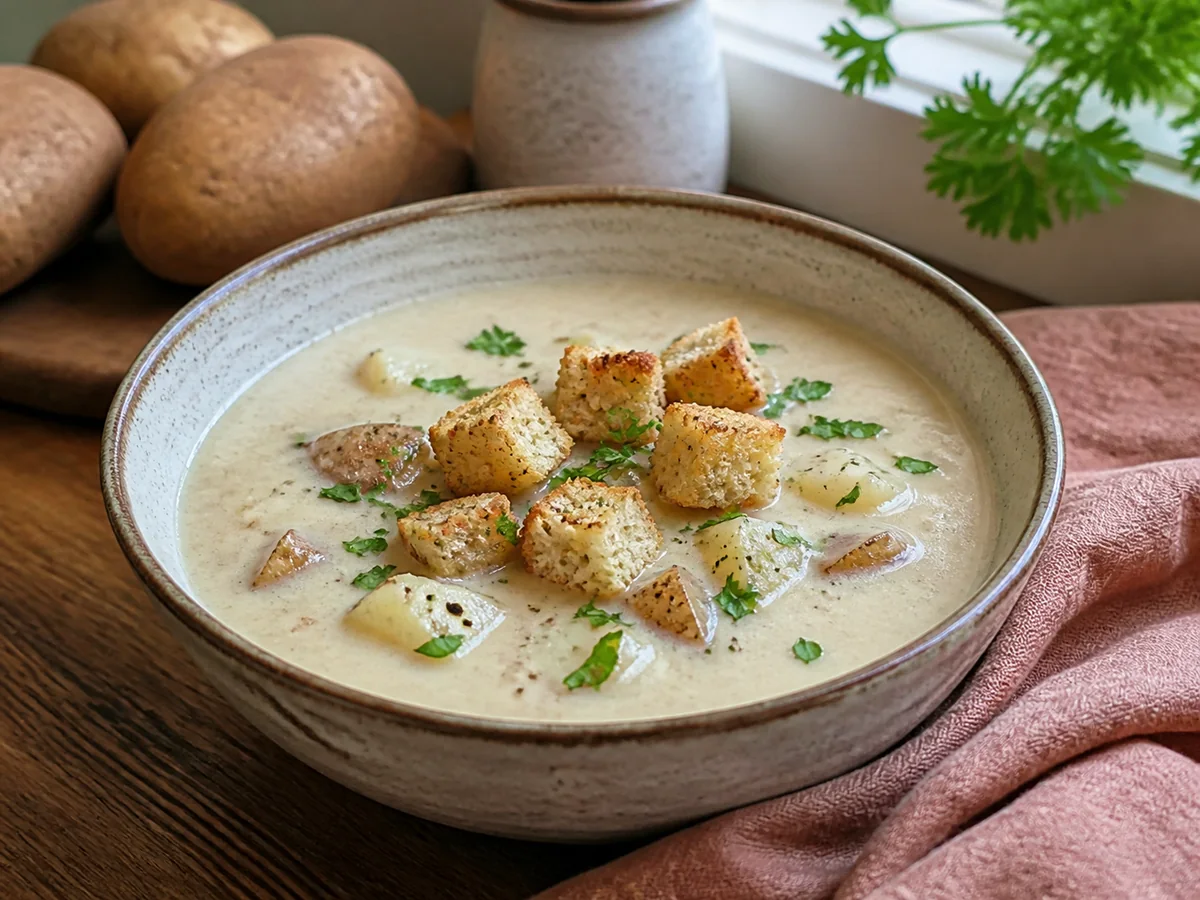 “Bowl-licious” Cream of Potato Soup