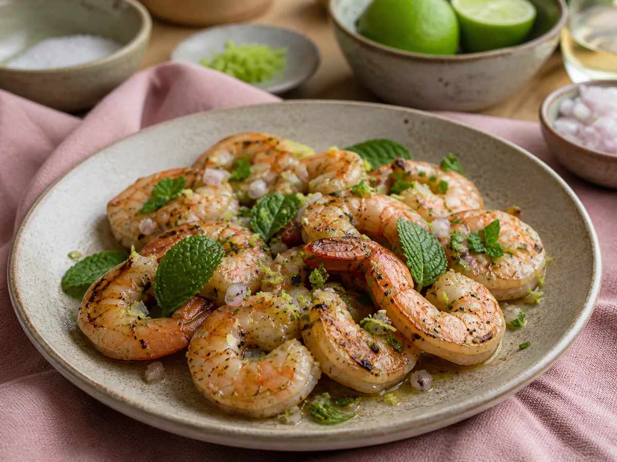 'But Why Is The Rum Gone?' Grilled Shrimp