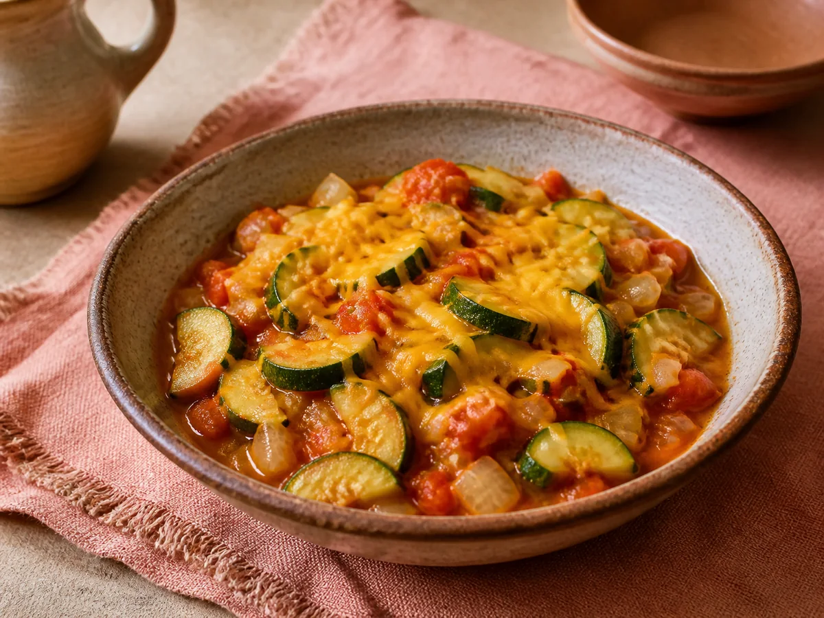'Calabacitas Guisada' (Stewed Mexican Zucchini)
