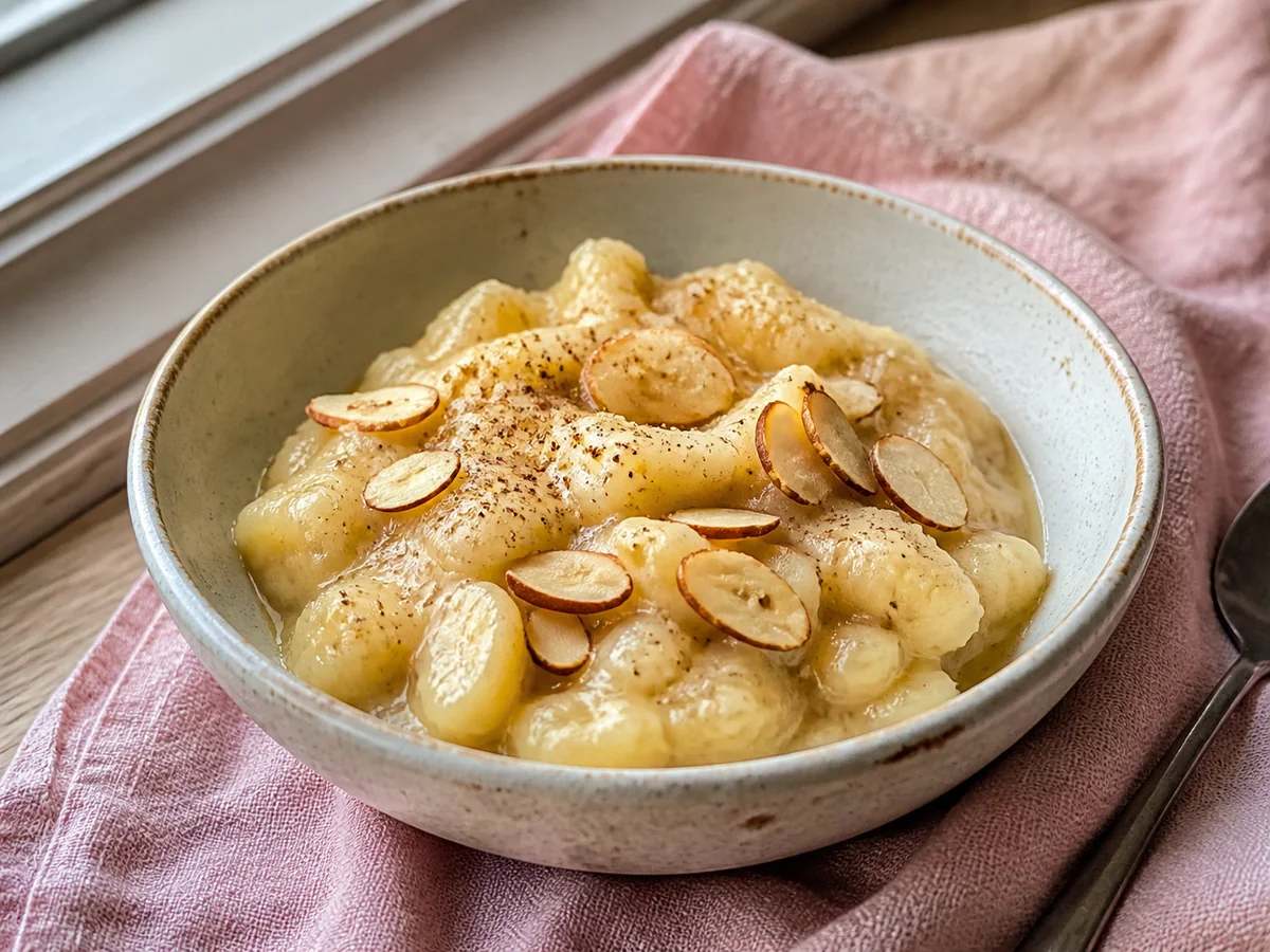 Cardamom Banana & Almond Fruit Salad