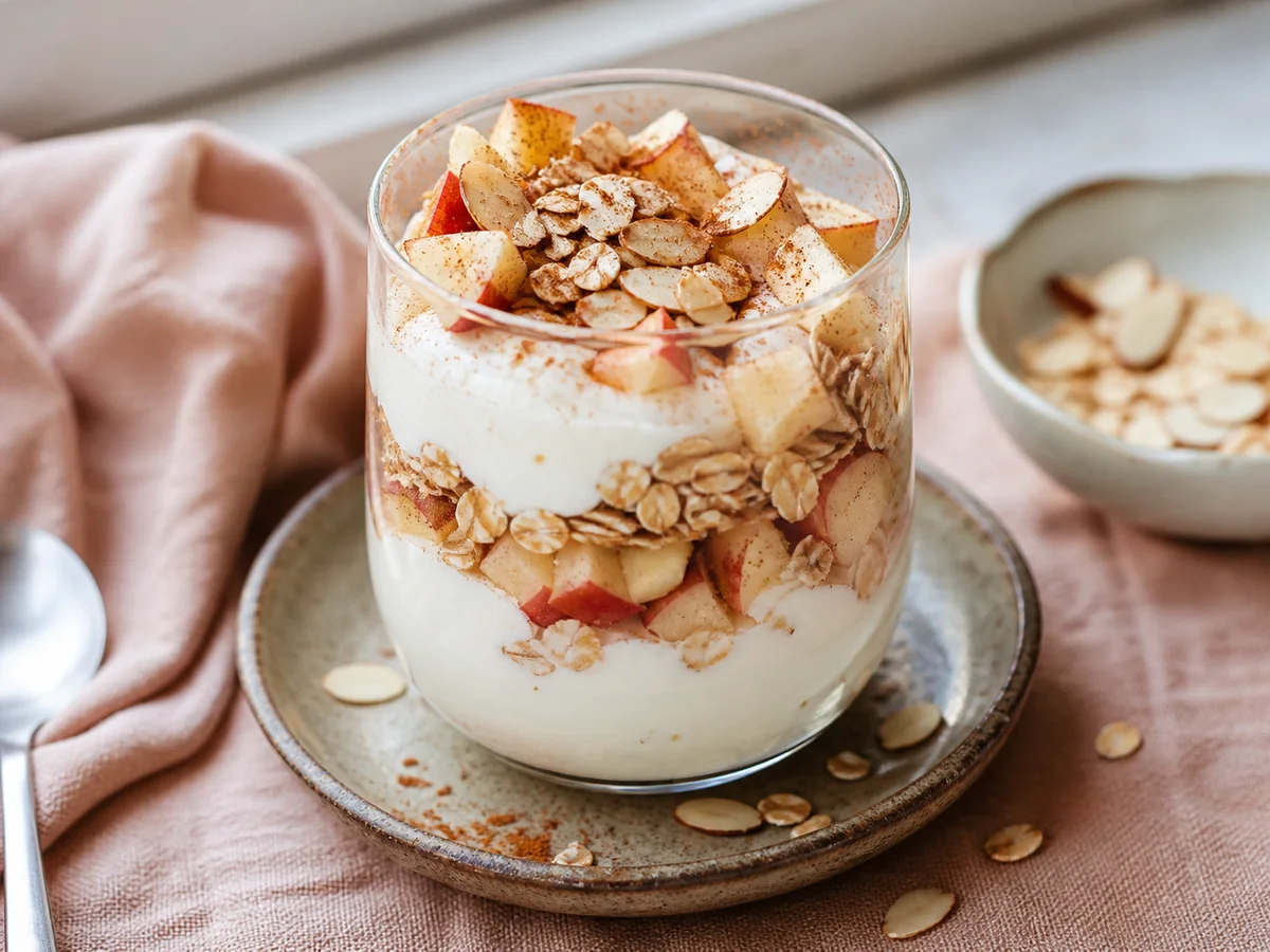 Cinnamon Apple & Almond Yogurt Parfait