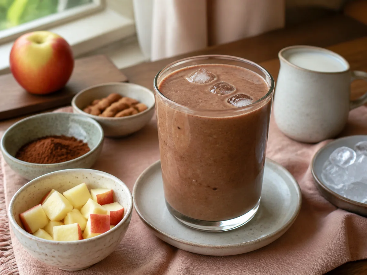 Cocoa Apple & Almond Smoothie