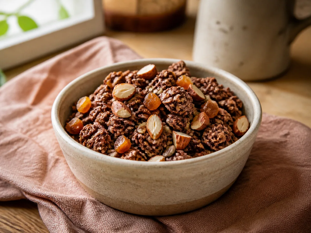 Cocoa Apricot & Almond Granola Cup