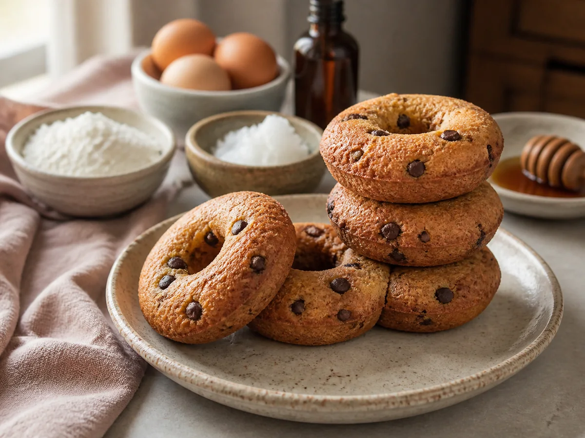 (Coconut Flour) Cake Donuts