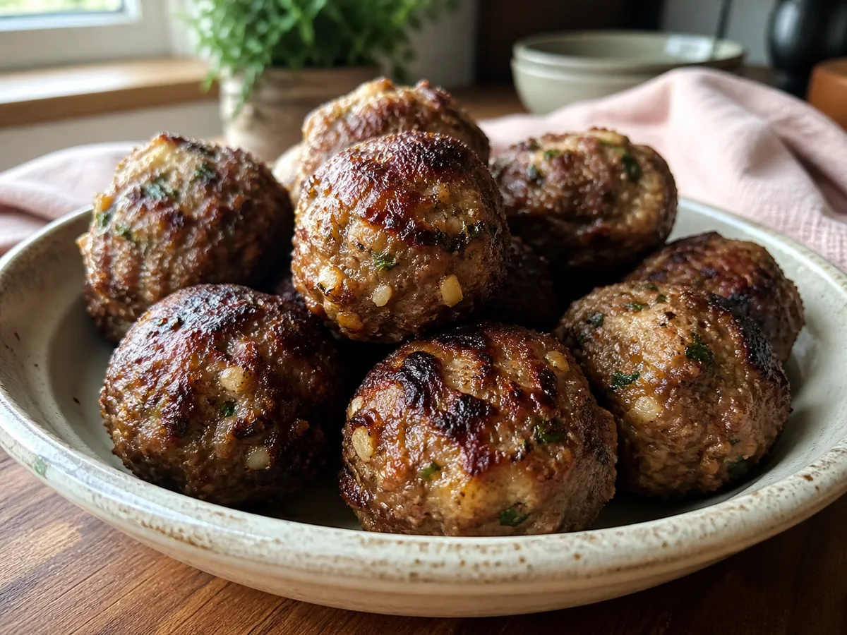 "Grate" Balls of Fire: Grilled Meatballs Recipe
