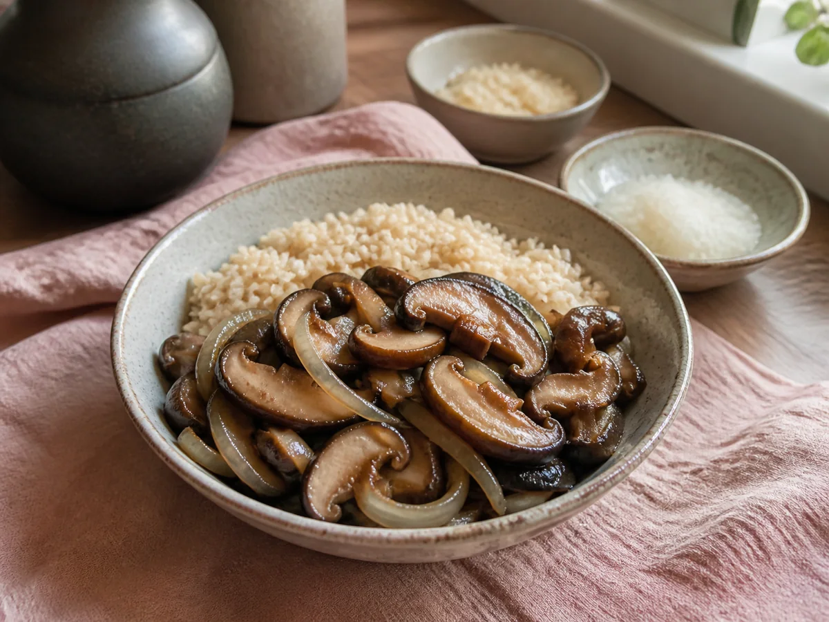 Korean-Inspired Mushroom Bulgogi Bowls