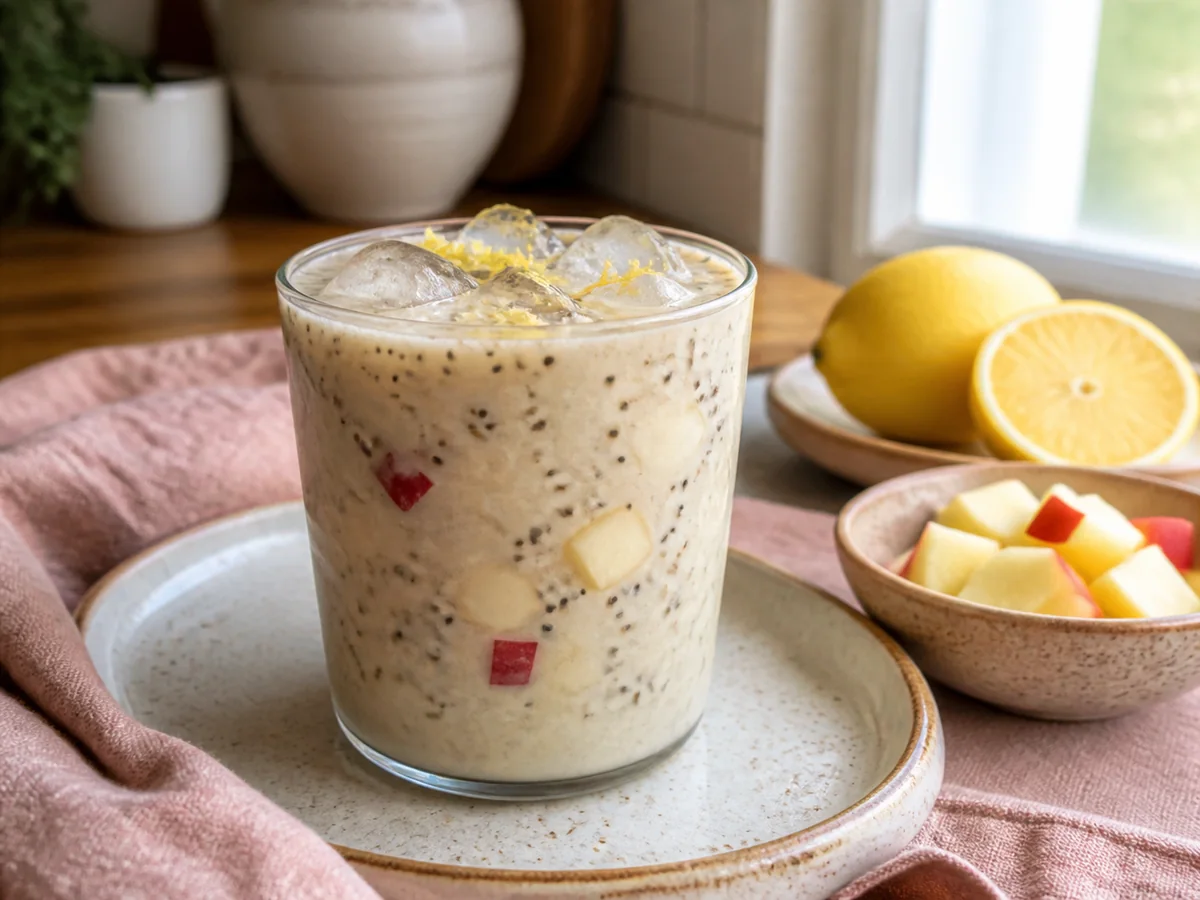 Lemon Apple & Chia Smoothie