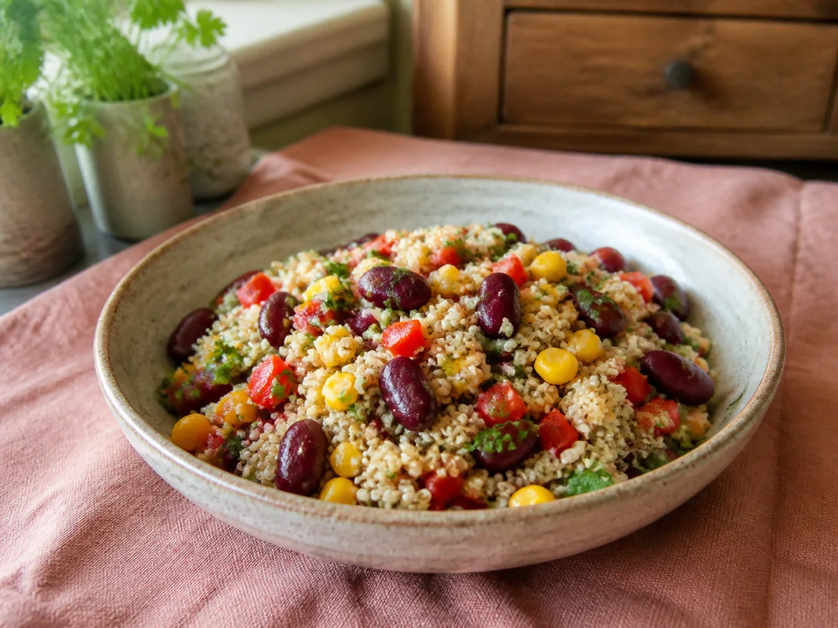 Lime Kidney Bean-Quinoa Boxes