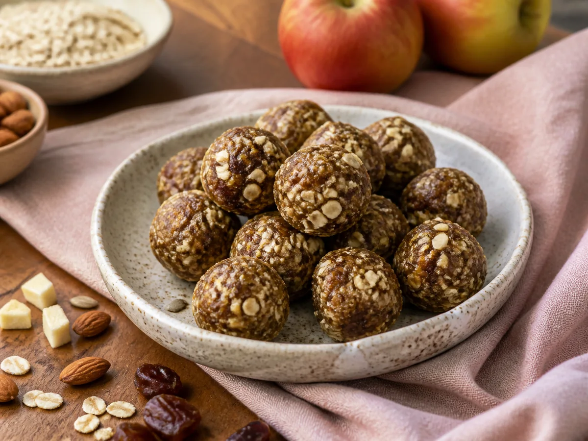 Maple Apple & Almond Snack Bites