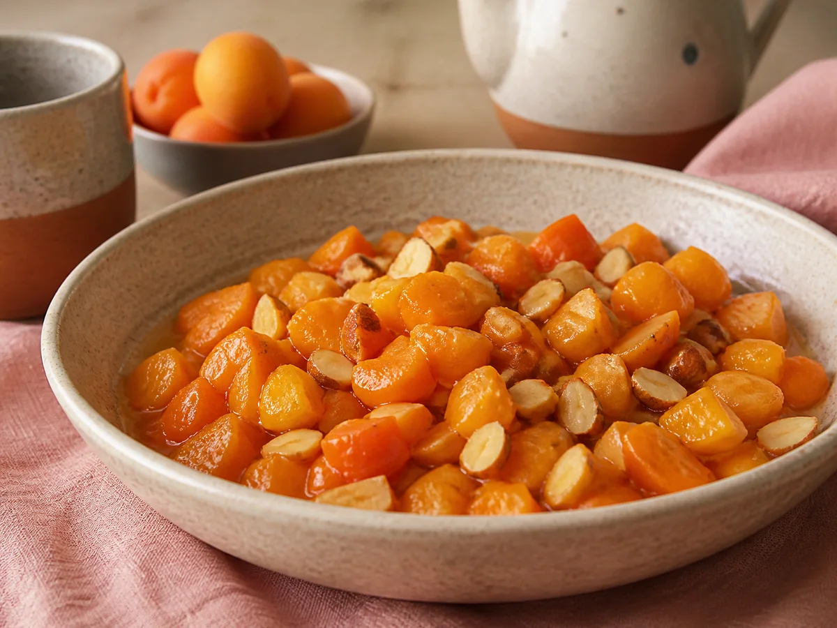 Maple Apricot & Almond Fruit Salad