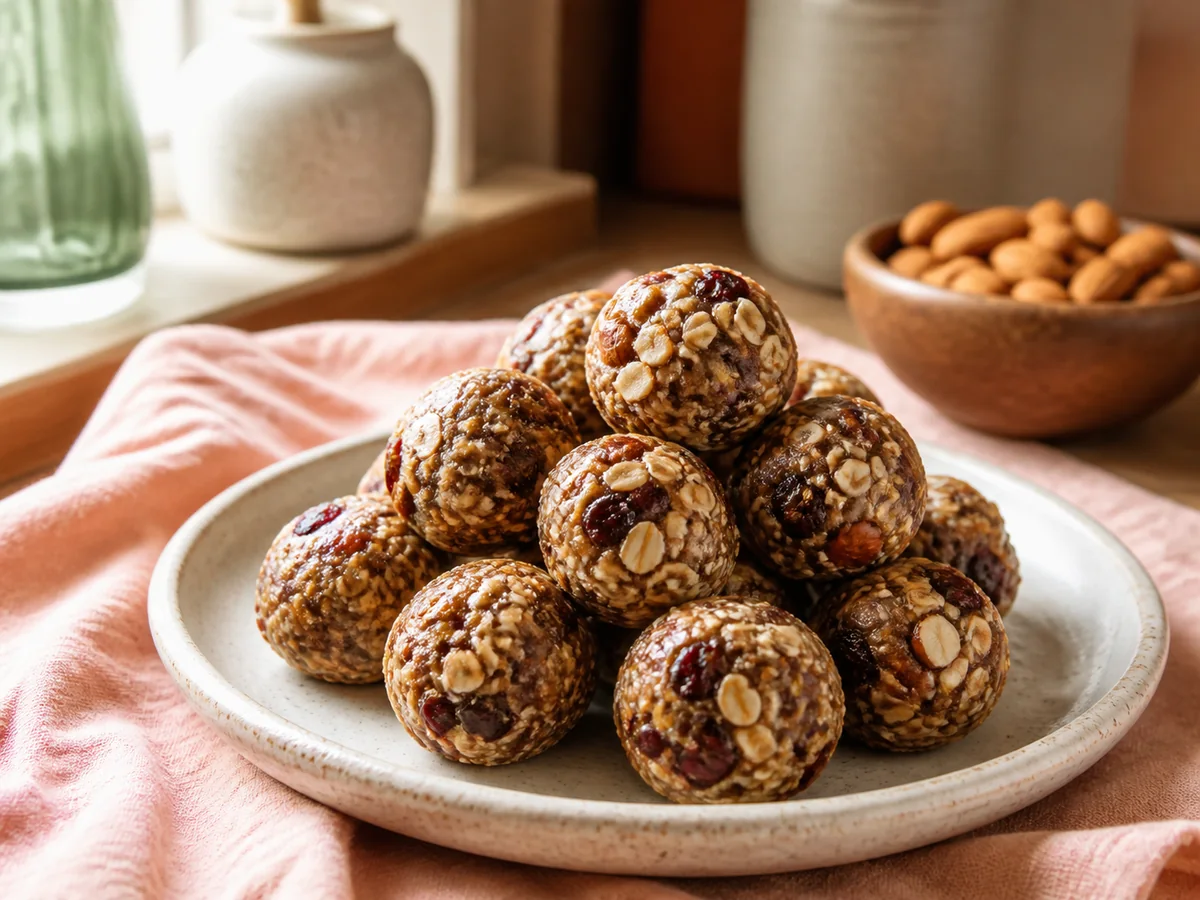 Maple Cranberry & Almond Snack Bites