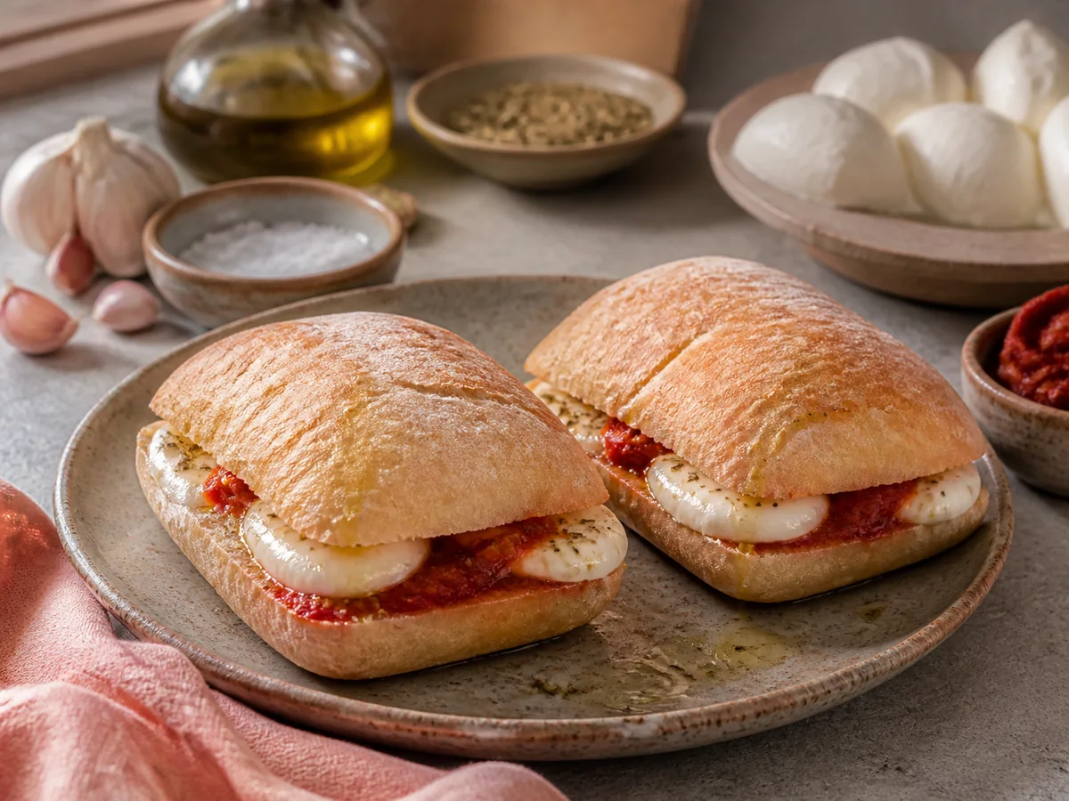 "Pizza" Sandwiches