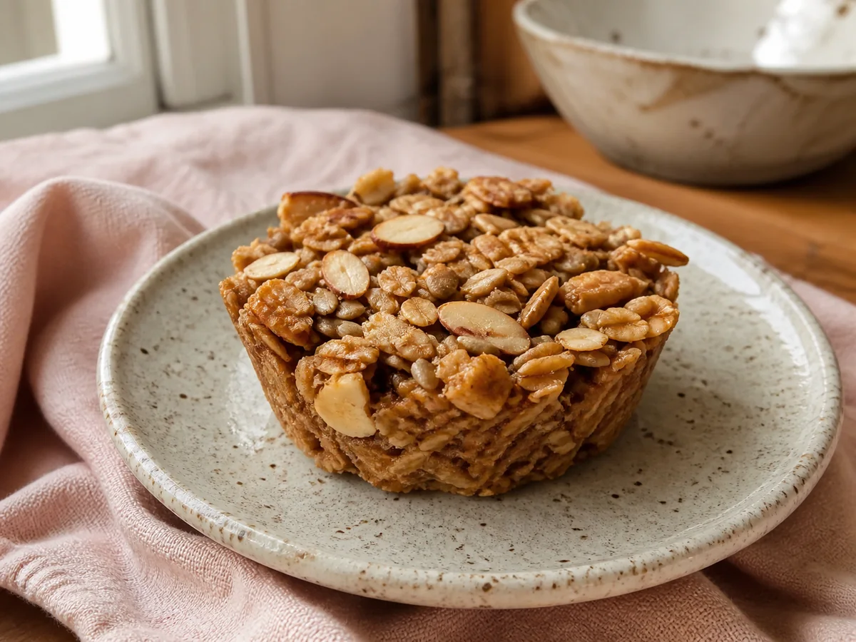 Pumpkin Spice Apple & Almond Granola Cup