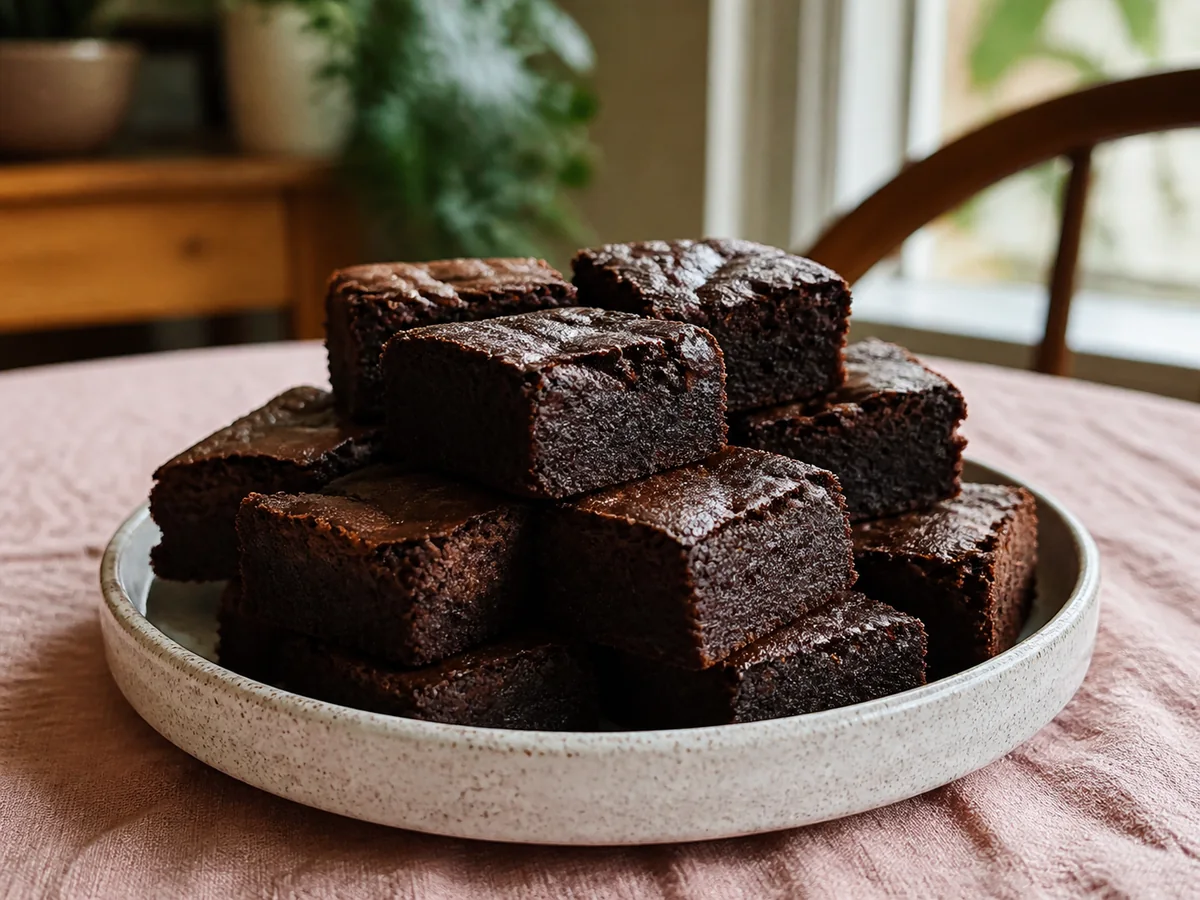 (Triple) Guinness Dark Chocolate Brownies