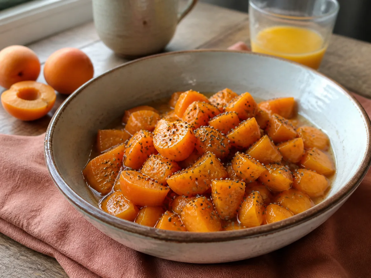 Vanilla Apricot & Chia Fruit Salad