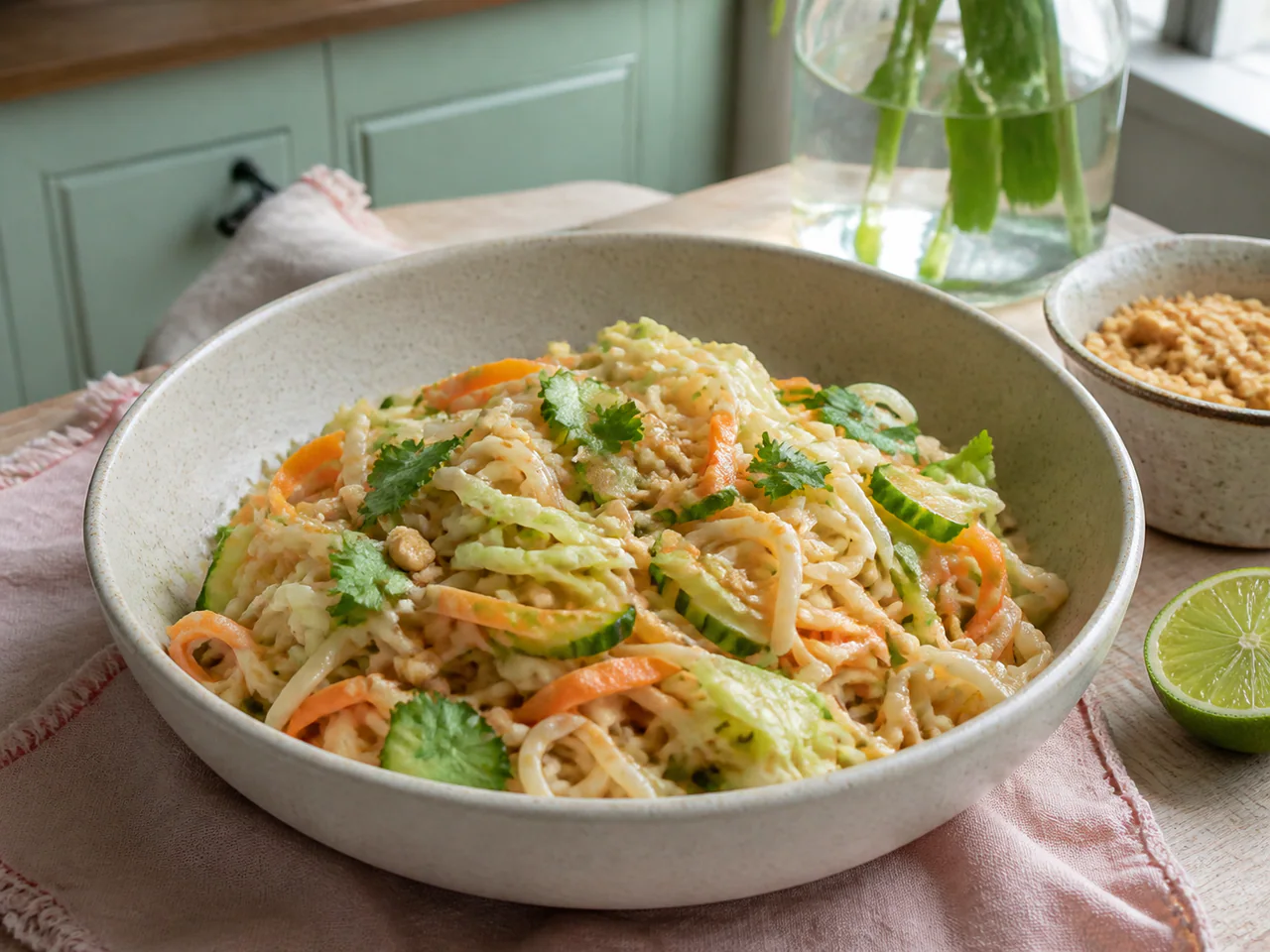 Peanut Noodle Crunch Salad